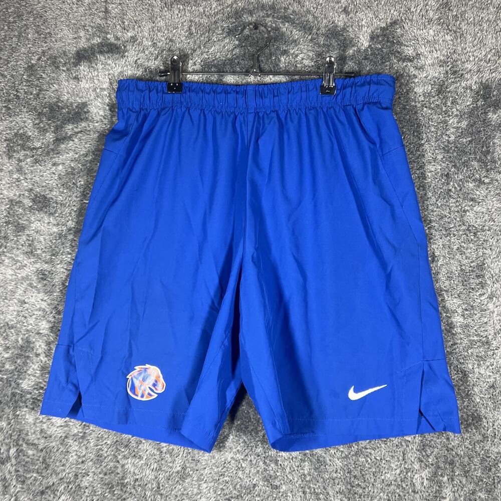 Nike Shorts Mens Large Blue Athletic Boise State Player Worn Ty Benefield